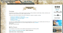 Desktop Screenshot of presentationsontheweb.com